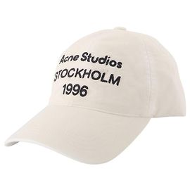 Cap - Acne Studios - Cotton - White White