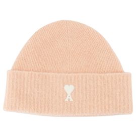 Adc hat - AMI Paris - Wool - Beige Brown Beige
