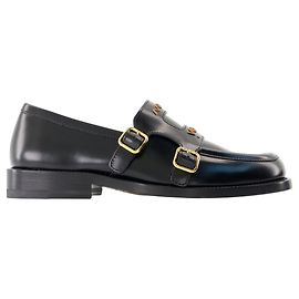 Slipper - Marni - Leder - Schwarz Schwarz