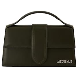 Jacquemus-Le Grand Bambino - Jacquemus - Leather - Green-Green