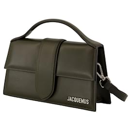 Jacquemus-Le Grand Bambino - Jacquemus - Leather - Green-Green