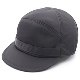 Prada Nylonmütze Schwarz