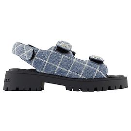 Sandalen - Marc Jacobs - Baumwolle - Blau Blau