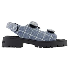 Sandali - Marc Jacobs - Cotone - Blu Blu