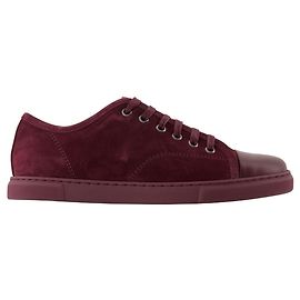 Baskets Dbb1 - Lanvin - Cuir - Bourgogne Rouge Bordeaux
