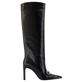 Botas de Cinto - Coperni - Couro - Preto Preto