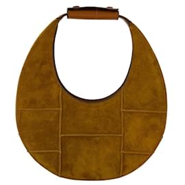 Bolsa Lua - Staud - Couro - Marrom Marrom