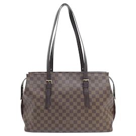 Louis Vuitton-Louis Vuitton Chelsea Damier Shoulder Bag-Brown