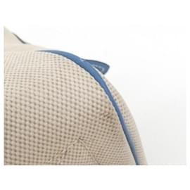 Hermès-Hermes Victoria Toilache Clemence Travel Bag-Blue