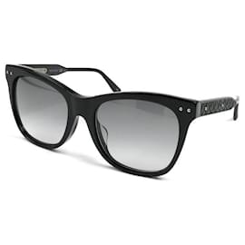 Bottega Veneta-Bottega Veneta BV0034SA Sunglasses-Black