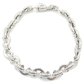 Bracciale in oro bianco Chanel Argento Metallico