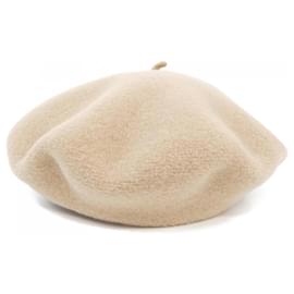 Hermès-Hermes Bonnet Sailor Wool Cap-Brown,Beige