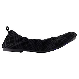 Ballerines pour bébé - Burberry - Cuir - Noir Noir