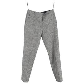 Stella Mc Cartney Stella McCartney Tapered Pants in Grey Wool Grey