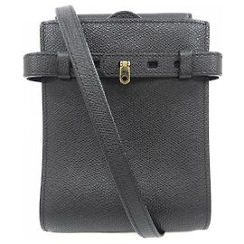 Valextra WBBR0061028LOC99 Calf Bag Black