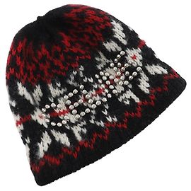 Céline Gorro de lã tricotado Celine Branco