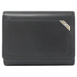 Montblanc 124102 Leather Wallet Black