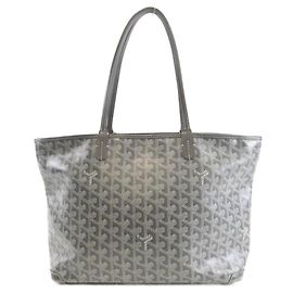 Goyard ARTOIS PM Coated Canvas Bag Grey