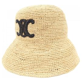 Céline-Celine 2AUP7517Q Hat-Brown,Beige