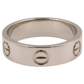 Cartier-Cartier Love K18WG Ring Size 15-Silvery,Metallic