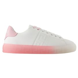 Baskets Bio Gratuites - Versace - Cuir - Blanc Blanc