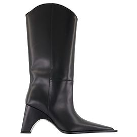 Bridge Cowboy Boots - Coperni - Leather - Black Black
