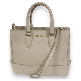 Bolsa 2 em 1 Max Mara Marrom Bege