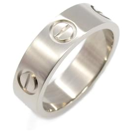 Cartier-Cartier Love K18WG Ring Size 9-Silvery,Metallic