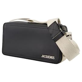 Jacquemus-Le Cuerda Horizontal - Jacquemus - Leather - Black-Black