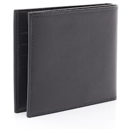 Hermès-Hermes Evergrain Compact Bifold Wallet Black-Black