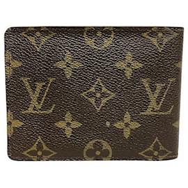 Louis Vuitton-Louis Vuitton Portefeuille Multiple Monogram Wallet-Brown