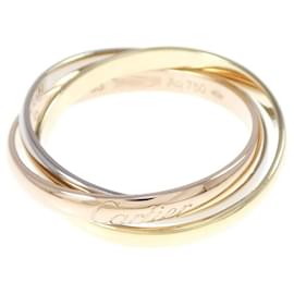 Cartier-Cartier Trinity Au750 Ring Size 13.5-Multiple colors