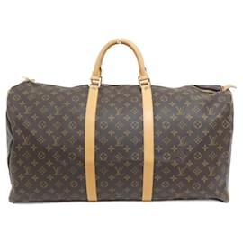 Louis Vuitton-Louis Vuitton Keepall Monogram Boston Bag-Brown