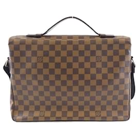 Louis Vuitton-Louis Vuitton Broadway Damier Shoulder Bag-Brown