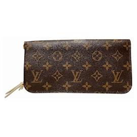 Louis Vuitton-Louis Vuitton Portefeuille Insolite Monogram Long Wallet-Brown