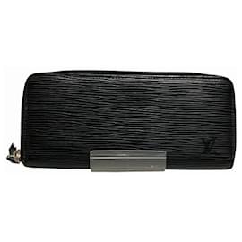 Louis Vuitton-Louis Vuitton Epi Long Wallet-Black