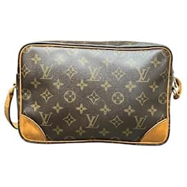 Louis Vuitton-Louis Vuitton Trocadero 27 Monogram Shoulder Bag-Metallic,Bronze