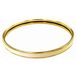 Hermès-Hermes Uni Bracelet-Golden,Metallic