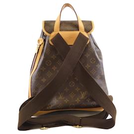 Louis Vuitton-Louis Vuitton Monogram Coated Canvas Backpack-Brown