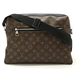 Louis Vuitton-Louis Vuitton Monogram Macassar Messenger Bag-Brown
