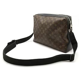 Louis Vuitton-Louis Vuitton Monogram Macassar Messenger Bag-Brown