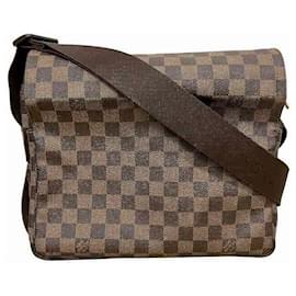Louis Vuitton-Louis Vuitton Naviglio Damier Shoulder Bag-Brown