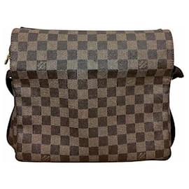 Louis Vuitton-Louis Vuitton Naviglio Damier Shoulder Bag-Brown