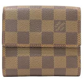 Louis Vuitton-Louis Vuitton Portemonnaie Billets Cartes Crédits Damier Wallet-Brown