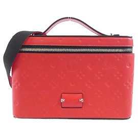 Christian Louboutin Kypi Tasche aus Kalbsleder Rot