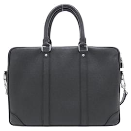 Louis Vuitton-Louis Vuitton Taiga Briefcase-Black