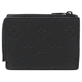 Louis Vuitton-Louis Vuitton Portefeuille Pilot Monogram Taurillon Wallet-Black