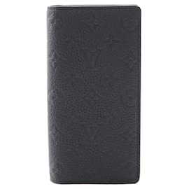 Louis Vuitton-Louis Vuitton Monogram Embossed Leather Wallet-Black