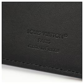 Louis Vuitton-Louis Vuitton Monogram Embossed Leather Wallet-Black