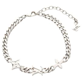 Louis Vuitton-Louis Vuitton Monogram Low Bracelet Stainless Steel-Silvery,Metallic